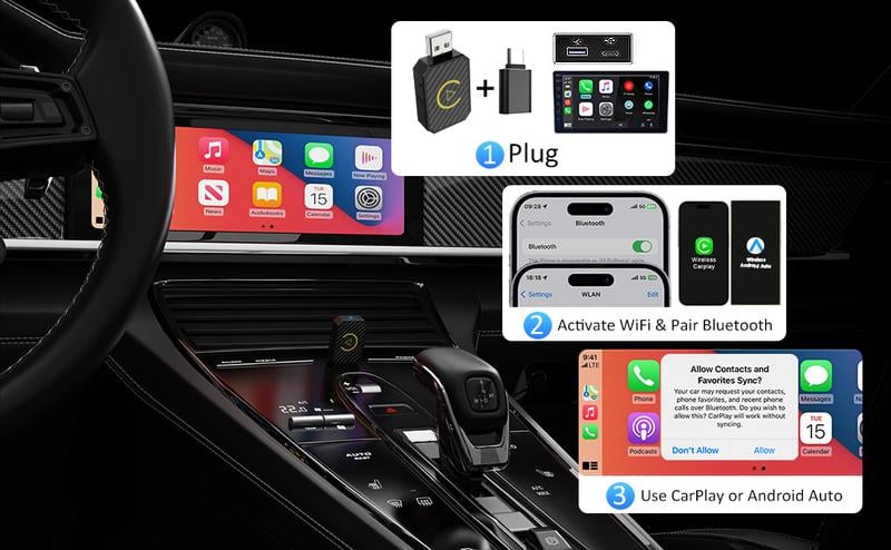 Mini Wireless CarPlay Adapter