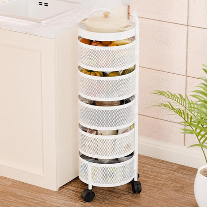 360° Kitchen Rotating Vegetable Rack