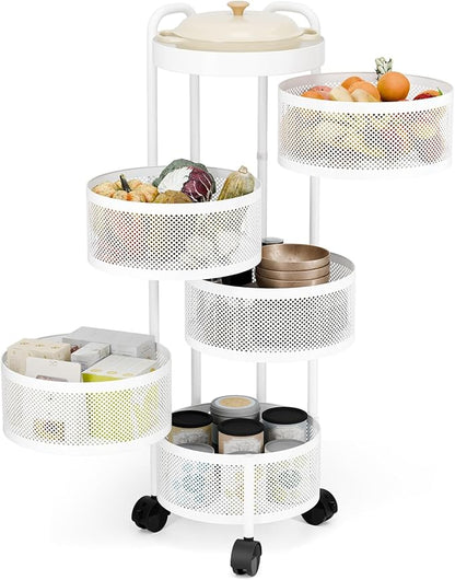 360° Kitchen Rotating Vegetable Rack