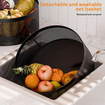 360° Kitchen Rotating Vegetable Rack