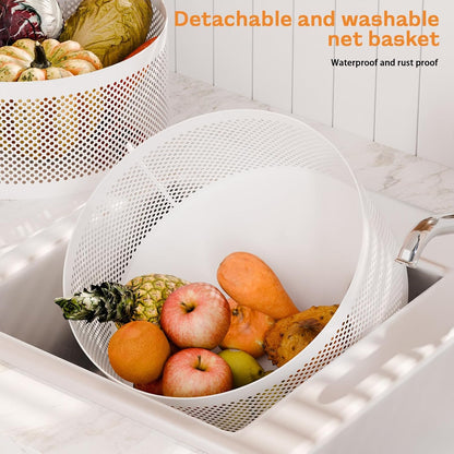 360° Kitchen Rotating Vegetable Rack